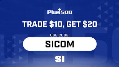 Plus500 promo code SICOM: Trade $10, Get $20.
