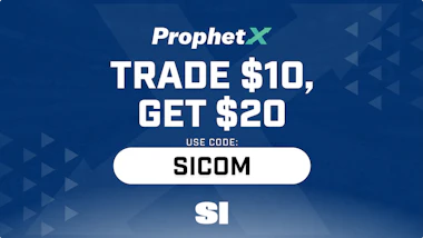 Image of the ProphetX welcome bonus: Trade $10, get $20.