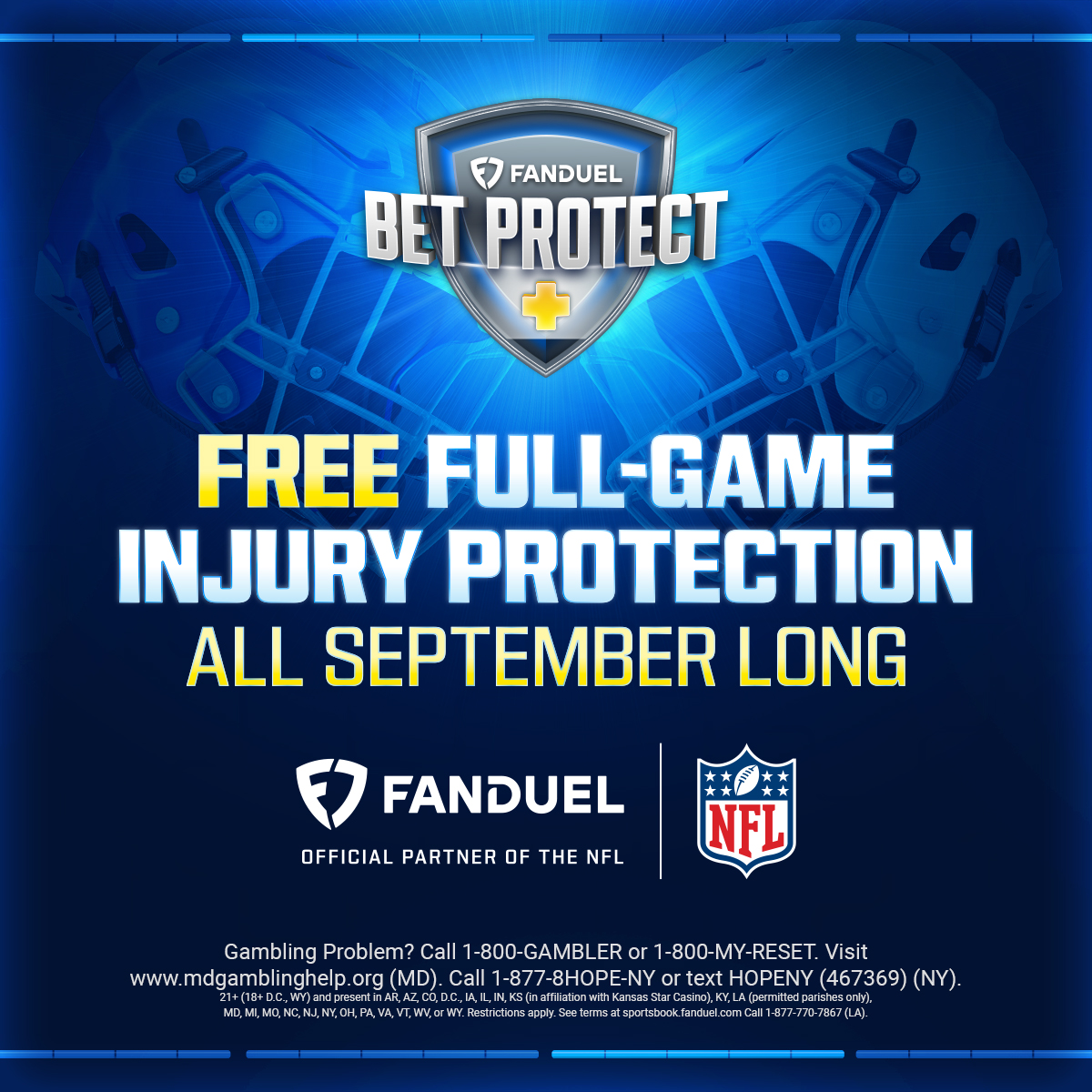 Nfl Bet Protect+ Organic & Paid Social 0% All Sept Twitter Carousel1