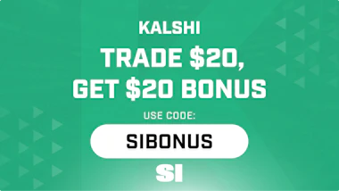 Kalshi: Trade $20, get $20 bonus with code SIBONUS