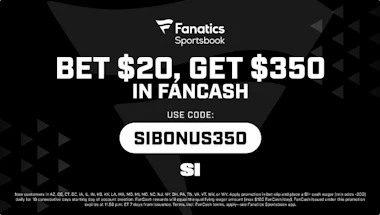 Fanatics Sportsbook promo code SIBONUS350&nbsp;