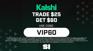 Kalshi promo code VIP60: Trade $25, get $60&nbsp;