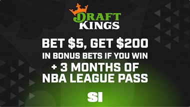 DraftKings promo offer: Bet $5, get $200 in bonus bets + 3 months of NBA League pass
