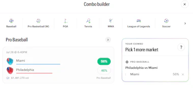 Image of Kalshi combo picks.