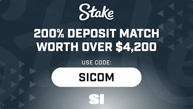 Use the Stake promo code for Canada (SICOM) to receive a 200% deposit match bonus.