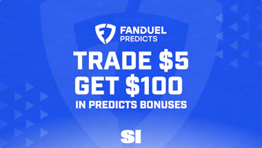 FanDuel Predicts promo image: Trade $5, get $100 in Predicts bonuses