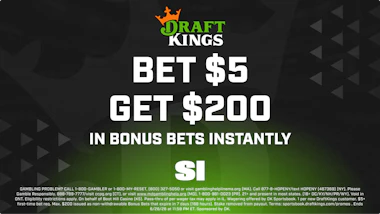DraftKings promo offer: Bet $5, get $200 in bonus bets instantly.
