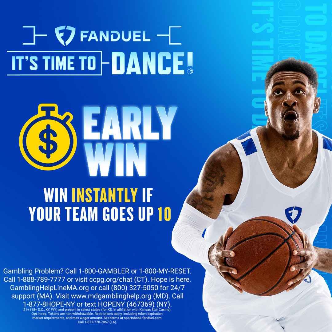 FanDuel early win promo image