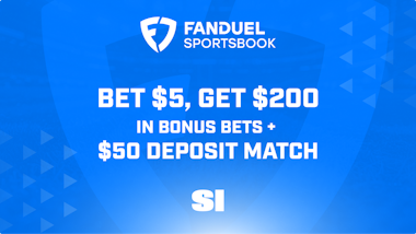FanDuel Sportsbook promo: Bet $5, get $200 in bonus bets + a $50 deposit match