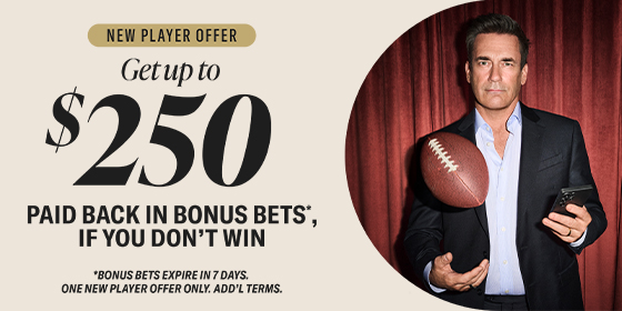 BetMGM Nevada new player offer featuring BetMGM brand ambassador Jon Hamm. Get $250 back in bonus bets if you don't win your first bet.